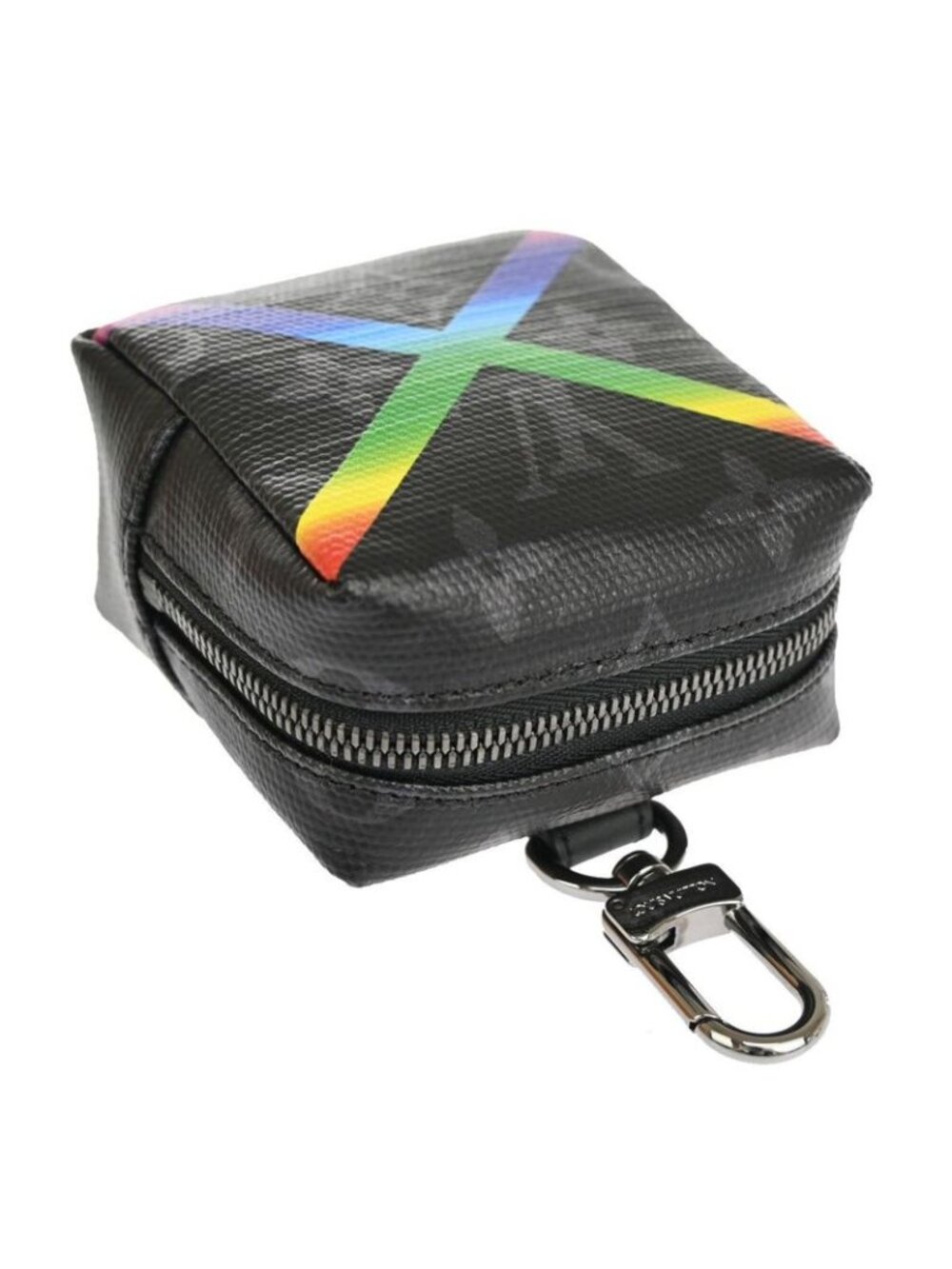 Louis Vuitton Pouch Eclipse Shiny Bijoux Sac Square Rainbow Mp2467 73 Fa387 - Picture 5 of 13